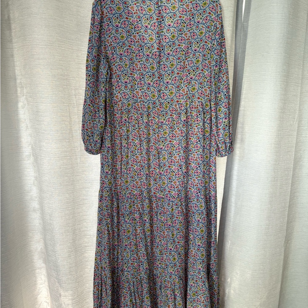Boden Multicolor Long Sleeve Dress - Picture 2 of 6
